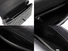 画像をギャラリービューアに読み込む, CHANEL シャネル トップハンドル フラップバッグ ハンドバッグ 29番台 ココハンドル ココマーク シルバー カーフレザー 美品 中古 4b008073