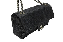 画像をギャラリービューアに読み込む, 極美品 CHANEL シャネル マトラッセ23 Sフラップ Wチェーンショルダーバッグ 12番台 ココマーク スパンコール シルバー金具 中古 4b008075