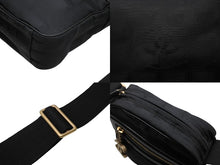 画像をギャラリービューアに読み込む, 極美品 CHANEL シャネル ニュートラベルライン ショルダーバッグ ココマーク A30913 ナイロン ブラック ゴールド金具 中古 4b008076