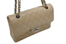 画像をギャラリービューアに読み込む, 極美品 CHANEL シャネル マトラッセ23 Wフラップ Wチェーンショルダーバッグ ランダム番台 ココマーク キャビアスキン ベージュ 中古 4b008077