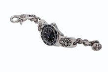 画像をギャラリービューアに読み込む, 極美品 ROLEX ロレックス CHROME HEARTS クロムハーツ フローラルクロス ファンシーリンク ウォッチバンド サブマリーナ 中古 4b008081