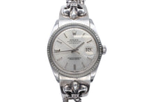 画像をギャラリービューアに読み込む, ROLEX ロレックス CHROME HEARTS クロムハーツ BSフレア ファンシーリンク ウォッチバンド デイトジャスト 美品 中古 4b008082