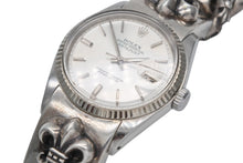 画像をギャラリービューアに読み込む, ROLEX ロレックス CHROME HEARTS クロムハーツ BSフレア ファンシーリンク ウォッチバンド デイトジャスト 美品 中古 4b008082