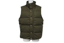 Load image into Gallery viewer, CHROME HEARTS クロムハーツ STIFF VEST スティッフ ダウンベスト サイズS クロスボールボタン ダガージップ カーキ 美品 中古 4b008084