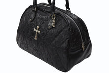画像をギャラリービューアに読み込む, 新品未使用 CHROME HEARTS クロムハーツ ミディアム フルセメタリークロスパッチ ラージクロスジムバッグ シルバー925 現行型 中古 4b008086