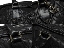 画像をギャラリービューアに読み込む, 新品未使用 CHROME HEARTS クロムハーツ ミディアム フルセメタリークロスパッチ ラージクロスジムバッグ シルバー925 現行型 中古 4b008086