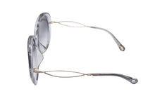 画像をギャラリービューアに読み込む, Chloe クロエ サングラス メガネ CE741SA 049 サイズ 58◻︎16 140 プラスチック ゴールド金具 ブラック 美品 中古 4b008091