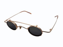 画像をギャラリービューアに読み込む, 極美品 FUJIYAMA MEGANE 富士山眼鏡 サングラス FJG0010 ゴールド ブラウン サイズ33◻︎50 中古 4b008092