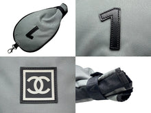画像をギャラリービューアに読み込む, 極美品 CHANEL シャネル スポーツライン ゴルフクラブヘッドカバー 1 8番台ココマーク ナイロン ブラック 中古 4b008095