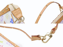 画像をギャラリービューアに読み込む, 極美品 LOUIS VUITTON ルイヴィトン ハンドバッグ ポシェット アクセソワール アクセサリーポーチ M92649 モノグラム マルチカラー 村上隆 中古 4b008098