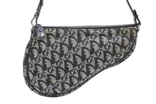 Load image into Gallery viewer, CHRISTIAN DIOR クリスチャンディオール サドルポーチ ワンショルダーバッグ MC 0052 トロッター ブラック ガリアーノ期 美品 中古 4b008104
