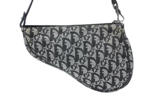 Load image into Gallery viewer, CHRISTIAN DIOR クリスチャンディオール サドルポーチ ワンショルダーバッグ MC 0052 トロッター ブラック ガリアーノ期 美品 中古 4b008104