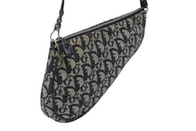 Load image into Gallery viewer, CHRISTIAN DIOR クリスチャンディオール サドルポーチ ワンショルダーバッグ MC 0052 トロッター ブラック ガリアーノ期 美品 中古 4b008104