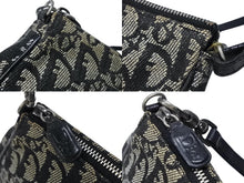 Load image into Gallery viewer, CHRISTIAN DIOR クリスチャンディオール サドルポーチ ワンショルダーバッグ MC 0052 トロッター ブラック ガリアーノ期 美品 中古 4b008104