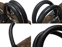 画像をギャラリービューアに読み込む, LOUIS VUITTON ルイヴィトン キーポル バンドリエール45 ボストンバッグ M56711 モノグラムマカサーブラウン 美品 中古 4b008107