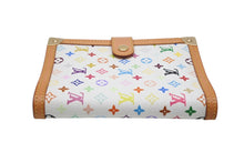 画像をギャラリービューアに読み込む, 極美品 LOUIS VUITTON ルイヴィトン アジェンダPM 手帳カバー 村上隆 R20896 モノグラム マルチカラー ホワイト ゴールド金具 中古 4b008109