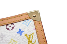 画像をギャラリービューアに読み込む, 極美品 LOUIS VUITTON ルイヴィトン アジェンダPM 手帳カバー 村上隆 R20896 モノグラム マルチカラー ホワイト ゴールド金具 中古 4b008109