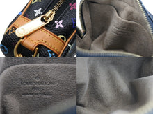 画像をギャラリービューアに読み込む, 極美品 LOUIS VUITTON ルイヴィトン ポーチ トゥルース ワピティ ポーチ M58034 モノグラム マルチカラー ブラック 村上隆 中古 4b008113