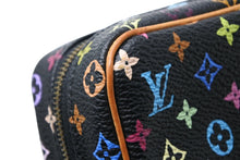 画像をギャラリービューアに読み込む, 極美品 LOUIS VUITTON ルイヴィトン ポーチ トゥルース ワピティ ポーチ M58034 モノグラム マルチカラー ブラック 村上隆 中古 4b008113