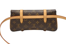 画像をギャラリービューアに読み込む, 極美品 LOUIS VUITTON ルイヴィトン ショルダーバッグ ウエストポーチ M51159 ポシェット マレル ブラウン ゴールド金具 中古 4b008120