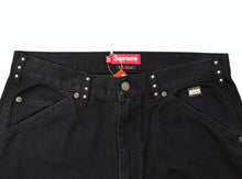 画像をギャラリービューアに読み込む, 新品未使用 Supreme×b.b. Simon シュプリーム×ビービーサイモン Studded Double Knee Painter Pant ブラック コットン 32 4b008128