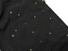 画像をギャラリービューアに読み込む, 新品未使用 Supreme×b.b. Simon シュプリーム×ビービーサイモン Studded Double Knee Painter Pant ブラック コットン 32 4b008128