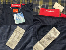 画像をギャラリービューアに読み込む, 新品未使用 Supreme シュプリーム Plaid Track Jacket プラッドトラックジャケット 25FW ネイビー イエロー ミニチェック柄 サイズM 4b008131