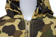 画像をギャラリービューアに読み込む, 極美品 A BATHING APE アベイシングエイプ × CARHARTT カーハート ACTIVE JACKET アクティブジャケット 中綿 ACE-04703 サイズM イエローカモ