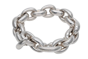 HERMES エルメス Acrobate GM Bracelet 18リンク アクロバットGM ブレスレット 重量約192.1g シルバー925 オーダー品 美品 中古 4a000086