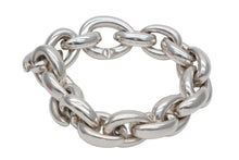 画像をギャラリービューアに読み込む, HERMES エルメス Acrobate GM Bracelet 18リンク アクロバットGM ブレスレット 重量約192.1g シルバー925 オーダー品 美品 中古 4a000086