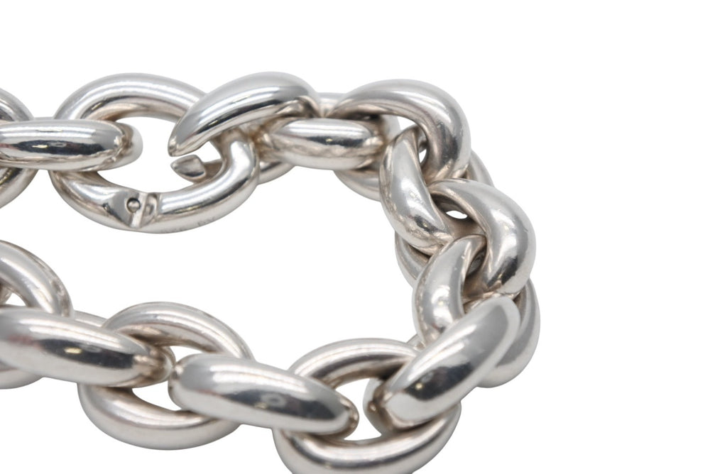 HERMES エルメス Acrobate GM Bracelet 18リンク アクロバットGM ブレスレット 重量約192.1g シルバー925 オーダー品 美品 中古 4a000086