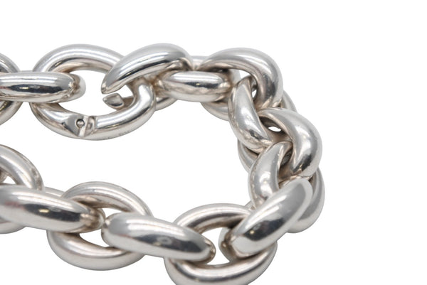 HERMES エルメス Acrobate GM Bracelet 18リンク アクロバットGM ブレスレット 重量約192.1g シルバー925 オーダー品 美品 中古 4a000086