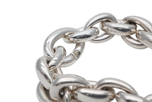 HERMES エルメス Acrobate GM Bracelet 18リンク アクロバットGM ブレスレット 重量約192.1g シルバー925 オーダー品 美品 中古 4a000086