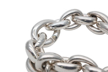 画像をギャラリービューアに読み込む, HERMES エルメス Acrobate GM Bracelet 18リンク アクロバットGM ブレスレット 重量約192.1g シルバー925 オーダー品 美品 中古 4a000086