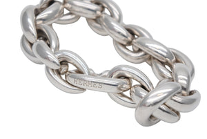 HERMES エルメス Acrobate GM Bracelet 18リンク アクロバットGM ブレスレット 重量約192.1g シルバー925 オーダー品 美品 中古 4a000086
