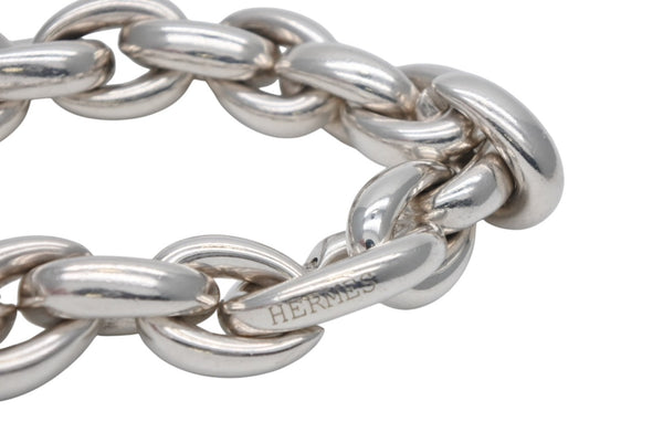 HERMES エルメス Acrobate GM Bracelet 18リンク アクロバットGM ブレスレット 重量約192.1g シルバー925 オーダー品 美品 中古 4a000086