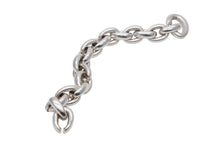 画像をギャラリービューアに読み込む, HERMES エルメス Acrobate GM Bracelet 18リンク アクロバットGM ブレスレット 重量約192.1g シルバー925 オーダー品 美品 中古 4b008136