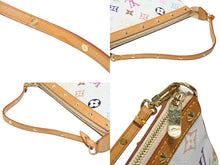 画像をギャラリービューアに読み込む, 極美品 LOUIS VUITTON ルイヴィトン ポシェット アクセソワール アクセサリーポーチ M92649 モノグラム マルチカラー 村上隆 中古 4b008139