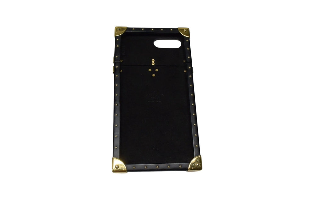 LOUIS VUITTON Louis Vuitton Smartphone Case M64487 Brown Monogram Canvas Plastic BC1137 Good Condition Used 4b000814