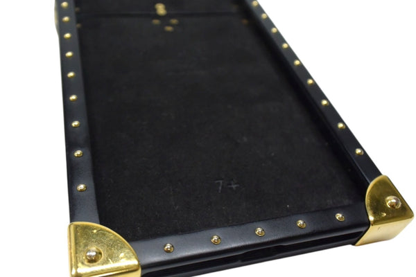 LOUIS VUITTON ルイ・ヴィトン スマホケース M64487 ブラウン モノグラムキャンバス プラスチック BC1137 美品 中古 4b000814