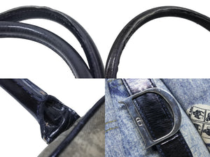 CHRISTIAN DIOR クリスチャンディオール ダブルサドル ボストンバッグ