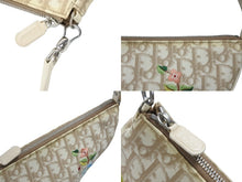 Load image into Gallery viewer, CHRISTIAN DIOR クリスチャンディオール サドルバッグ エンブロイダリー ガリアーノ期 ハンドバッグ ベージュ 良品 中古 4b008141