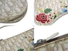Load image into Gallery viewer, CHRISTIAN DIOR クリスチャンディオール サドルバッグ エンブロイダリー ガリアーノ期 ハンドバッグ ベージュ 良品 中古 4b008141