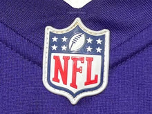 画像をギャラリービューアに読み込む, DIPSET HARLEMWORLD NFL NIKE フットボールジャージ 半袖シャツ ラバープリント パープル ポリエステル サイズM 美品 中古 4b008146