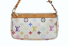 画像をギャラリービューアに読み込む, LOUIS VUITTON ルイヴィトン ポシェット アクセソワール アクセサリーポーチ M92649 モノグラム マルチカラー 村上隆 美品 中古 4b008147