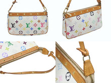 画像をギャラリービューアに読み込む, LOUIS VUITTON ルイヴィトン ポシェット アクセソワール アクセサリーポーチ M92649 モノグラム マルチカラー 村上隆 美品 中古 4b008147