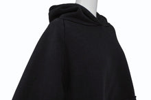 画像をギャラリービューアに読み込む, CHROME HEARTS クロムハーツ オールドモデル スクロールラベルロゴ プルオーバーフーディー パーカー サイズM ブラック 美品 中古 4b008150