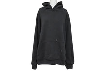 画像をギャラリービューアに読み込む, CHROME HEARTS クロムハーツ OLD Horseshoe Hoodie オールドモデル ホースシュー 袖プリント プルオーバーパーカーサイズM ブラック 美品 中古 4b008152