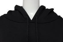 Load image into Gallery viewer, 極美品 CHROME HEARTS クロムハーツ OLD Horseshoe Hoodie オールドモデル ホースシュー 袖プリント パーカーサイズM ブラック 中古 4b008153