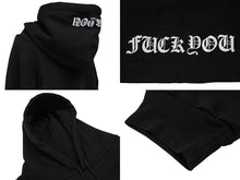 Load image into Gallery viewer, 極美品 CHROME HEARTS クロムハーツ OLD Horseshoe Hoodie オールドモデル ホースシュー 袖プリント パーカーサイズM ブラック 中古 4b008153
